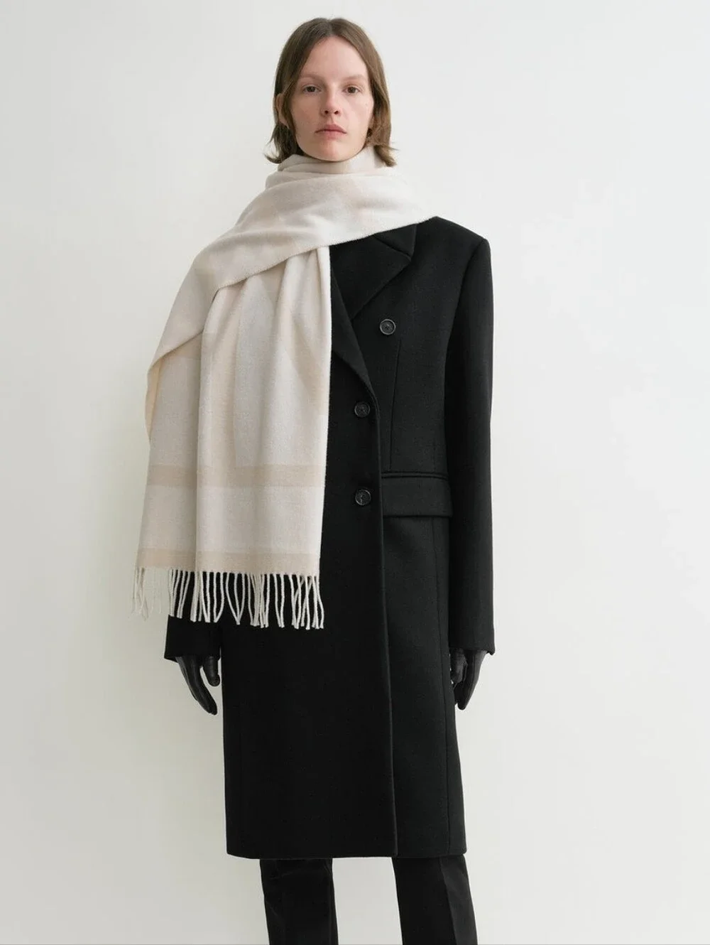 TOTEME Monogram Jacquard Scarf